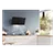 BOSCH DWK85DF61B 80cm Wall-mounted cooker hood clear glass black