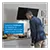 BOSCH DWK85DF61B 80cm Wall-mounted cooker hood clear glass black