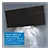 BOSCH DWK85DF61B 80cm Wall-mounted cooker hood clear glass black