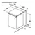 BOSCH GTV15NWEBG Freestanding Under counter Freezer in White colour
