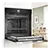 BOSCH HMG7764B1B Serie 8 Built-In Electric Single Oven with Microwave Function