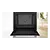 BOSCH HQA534BW3B Built in Electric Single oven with added steam function in White colour