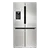 BOSCH KFI96APEAG Non Plumbed American Fridge Freezer in Stainless Steel