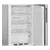 BOSCH KGN27NLFAG 55cm Fridge Freezer Frost Free - Silver 