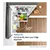 BOSCH KGN392LEBG 70/30 Total No Frost Fridge Freez in Stainless Steel colour