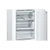 BOSCH KGN392WEBG Freestanding Total No Frost ridge freezer in white Colour
