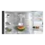BOSCH KGP86AXB0N Freestanding Total No Frost 60/40 Fridge Freezer in Black steel Colour