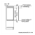 BOSCH KIL42NSE0G Built-in fridge with freezer