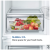 BOSCH KIN85NFF0G Integrated 50-50 Split Fridge Freezer with Fixed-Hinge Kit