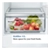 BOSCH KIN85NSE0G 50/50 Built-In  Sliding Hinge Frost Free Fridge Freezer - White