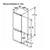 BOSCH KIN86ADD0G Built-in fridge-freezer  70/30  Flat hinge NoFrost