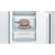 BOSCH KIN86VSF0G 60/40 Frost Free Fridge Freezer with Sliding Door Fixing Kit