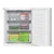 BOSCH KIN96NSE0G Built in 60/40 NoFrost Sliding Hinge Fridge Freezer