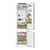 BOSCH KIN96VFD0 Built in 60/40 NoFrost Fixed Hinge Fridge Freezer