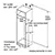 BOSCH KIR81VFE0G Auto Defrost  Built InTall Larder Fridge
