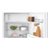 BOSCH KUL22VFD0G Built-under fridge with freezer section  flat hinge