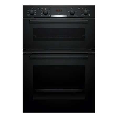 BOSCH MBA533BB3B Series 4 Built In Electric Double Oven in Black colour BOSCH MBA533BB3B Series 4 Built In Electric Double Oven in Black colour