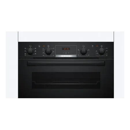 BOSCH MBA533BB3B Series 4 Built In Electric Double Oven in Black colour BOSCH MBA533BB3B Series 4 Built In Electric Double Oven in Black colour