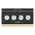BOSCH PCP6A6I90 60cm 4 Burner Gas Hob in Black Colour