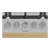 BOSCH PGQ7B5K90 75cm 5 Burner Gas Hob in Stainless steel Colour