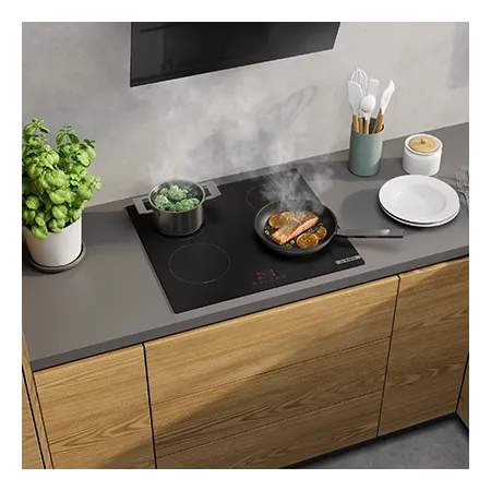 BOSCH PIE61ABB5E 59cm Induction Hob, Black