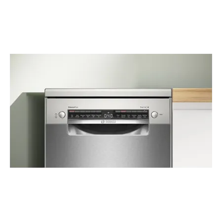 BOSCH SPS4HMI49G Freestanding Series 4  Slim Size 45cm in Brushed steel colour BOSCH SPS4HMI49G Freestanding Series 4  Slim Size 45cm in Brushed steel colour