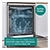 BOSCH SPV2HKX02G 45cm Fully Built in Slimline Dishwasher