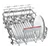 BOSCH SPV4EMX25G Fully Built in 45cm Slimline Dishwasher