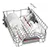 BOSCH SPV4EMX25G Fully Built in 45cm Slimline Dishwasher