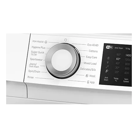 BOSCH WGJ25400GB 10kg 1400 Spin Washing Machine - White