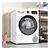 BOSCH WQG24500GB Freestanding 9kg Load Heat Pump Tumble Dryer in White Colour