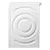 BOSCH WQG24502GB 9kg Series 6 Heat Pump Tumble Dryer - White
