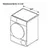 BOSCH WQG245S9GB Serie 6 Condenser Tumble Dryer