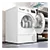 BOSCH WTH85224GB Freestanding 8kg Load Heat Pump Tumble Dryer in White Colour
