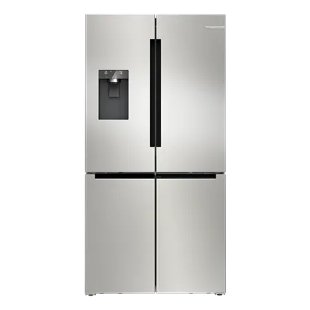 BOSCH KFD96APEA Side by Side Fridge Freezer, Plumbed, Stainless Steel