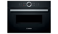 BOSCH CMG633BB1B Built-In Microwave Combi Black Fascia