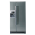 BOSCH KAN58A45G American Style Side By Side Fridge Freezer plumbed in  A+ Energy Rating- Stainless Steel. Ex-Display