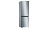 BOSCH KGN33NLEAG Frost Free Fridge Freezer - Stainless Steel Effect - A++ Rated