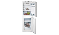 BOSCH KIN85AFE0G Integrated 50/50 Fridge Freezer - White - A++ Rated Fixed Hinge BOSCH KIN85AFE0G Integrated 50/50 Fridge Freezer - White - A++ Rated Fixed Hinge