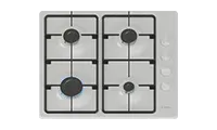 BOSCH PBP6B2K60 Series 2 60cm Enamel Gas hob White Colour BOSCH PBP6B2K60 Series 2 60cm Enamel Gas hob White Colour