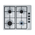 BOSCH PBP6B5B60 60cm 4 Burner Gas Hob with Cast Iron Pan Supports