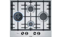 BOSCH PCI6A5B90 60cm 4 BurnerWok Gas Hob BOSCH PCI6A5B90 60cm 4 BurnerWok Gas Hob