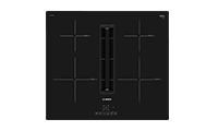 BOSCH PIE611B15E 60 cm Induction hob with integrated ventilation system BOSCH PIE611B15E 60 cm Induction hob with integrated ventilation system