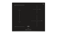 BOSCH PWP631BB1E 60cm 4 Zone Induction Hob with Touch Controls