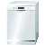 BOSCH SMS65E12GB Exxcel Series Aquastar 6.5L Freestanding 60cm Dishwasher