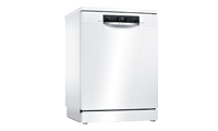 BOSCH SMS67MW00G PerfectDry Freestanding Dishwasher in White & A+++ Energy Rating Winning Line.