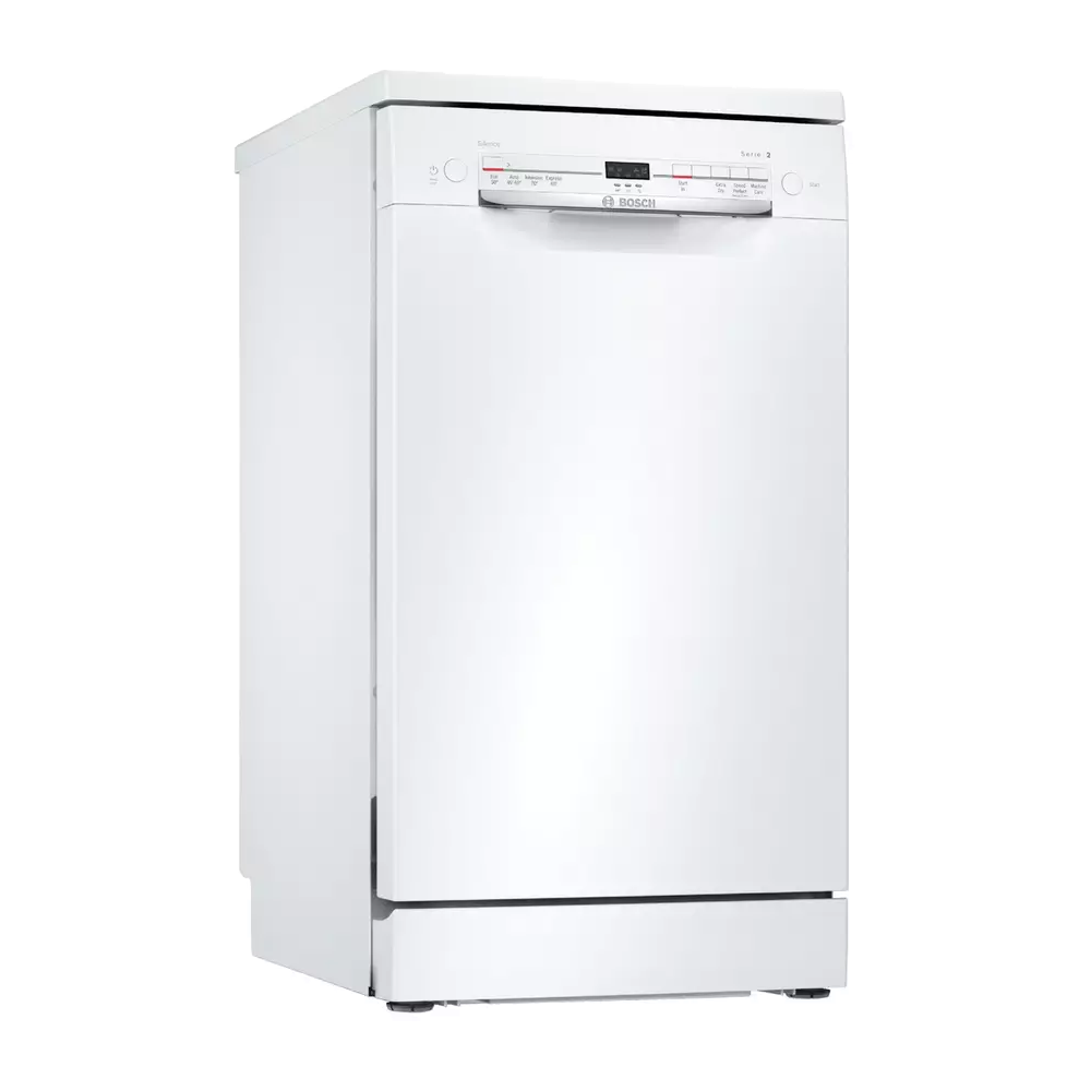 BOSCH SRS2IKW04G Slimline Dishwasher - White - 9 Place Settings BOSCH SRS2IKW04G Slimline Dishwasher - White - 9 Place Settings