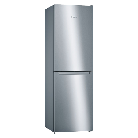 BOSCH KGN34NLEAG, 50/50 Frost Free Fridge Freezer - Silver - A++ Rated