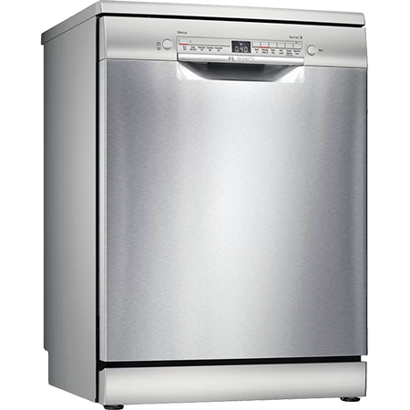 BOSCH SMS2ITI41G, 60cm Dishwasher in Silver / Innox