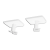 BOSE OmniJewel Ceiling Bracket White Ceiling Bracket pair for LIFESTYLE 650  Home Cinema System - White